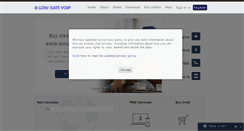 Desktop Screenshot of lowratevoip.com