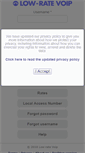 Mobile Screenshot of lowratevoip.com